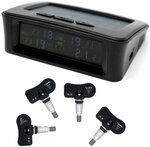 TyrePal Solar Colour Pro + 4 TCSI Interne Sensoren &ndash; Draadloos TPMS Bandenspanningsmeter