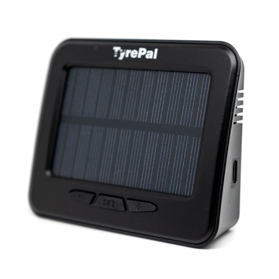 SOLAR COLOR PRO + KIT MET 4 TCSO-SENSOREN | TyrePal KIT voor 1 voertuig | Auto-Camper-Trailer-Aanhanger 